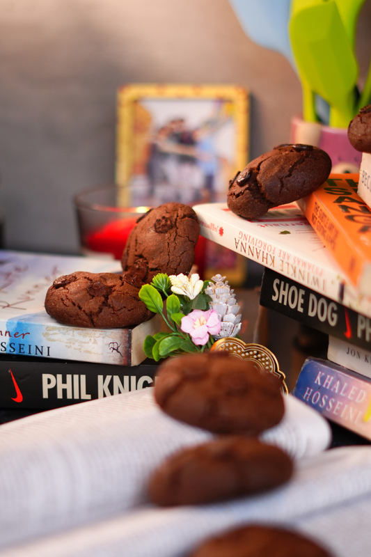 Chocolate Millet Cookies