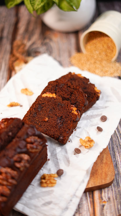 Chocolate Walnut Tea Cake